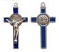 Mobile Preview: Small St. Benedict cross blue