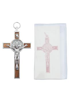 St. Benedict cross in blister packaging