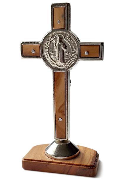 St. Benedict cross as standing cross