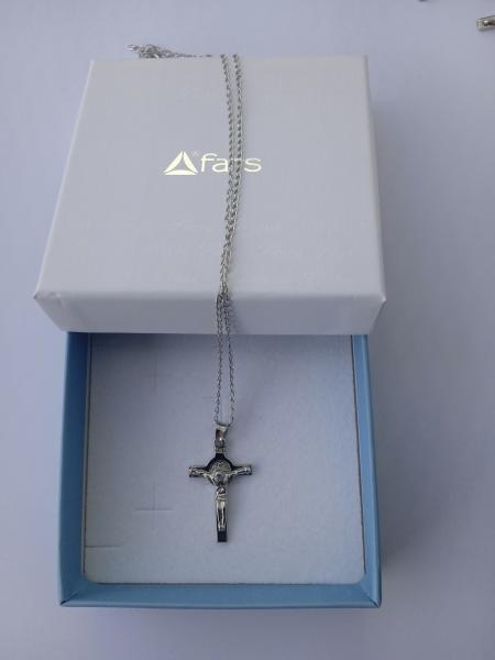 925 silver (cross and chain)