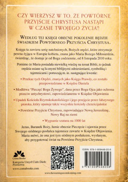 Księga Prawdy, Volume 1, Polish, back