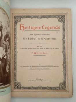 Legende der Heiligen München 1890