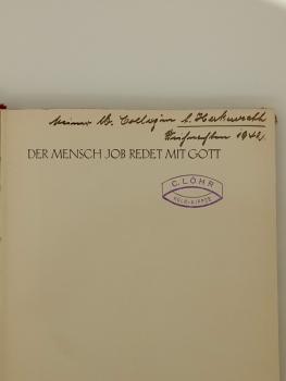 P.Lippert "Der Mensch Job redet mit Gott"
