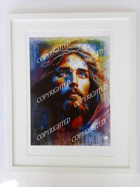 Jesus Christus Bild DIN A3